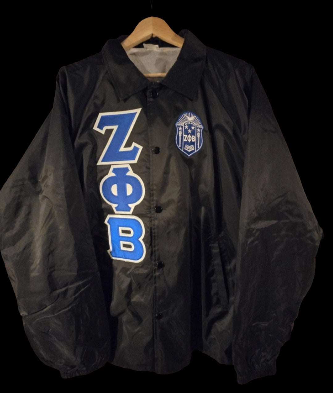 Zeta Phi Beta: Zig Zag Stitch Line Jacket - Personalized