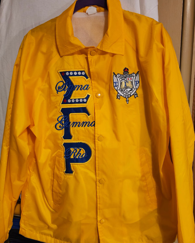 Sigma Gamma Rho: Satin Stitch Line Jacket